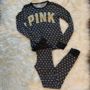 PINK VS pajama set